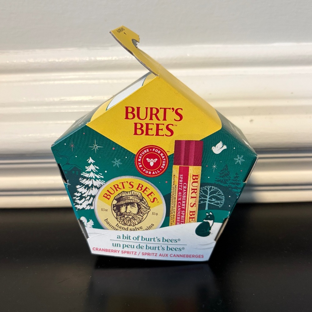 3 for $12: Burt's Bees chapstick and hand salve gift set